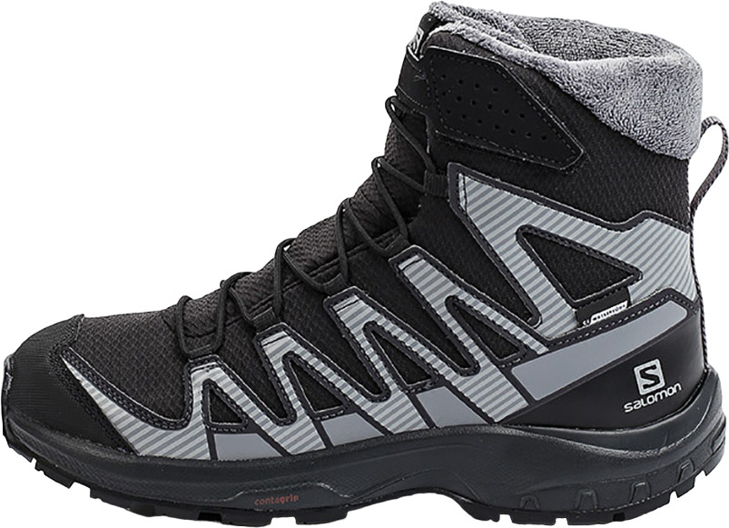 

Ботинки Salomon Xa Pro V8 Winter CSWP J черный, 35, Xa Pro V8 Winter CSWP J