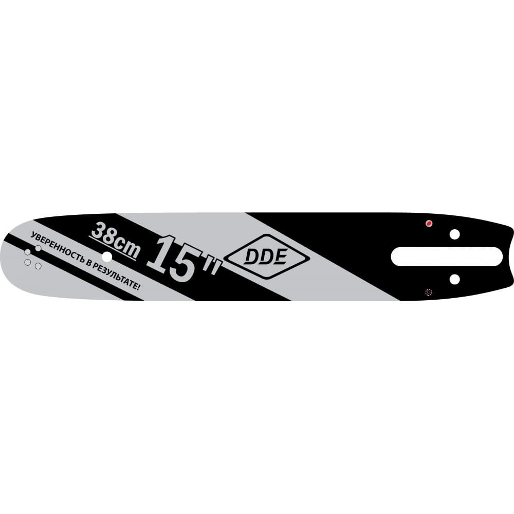 DDE Шина пилы цепной сварная 15 38 см 325-16-62 зв для цепи 22 153SLGD025 799-789 750₽