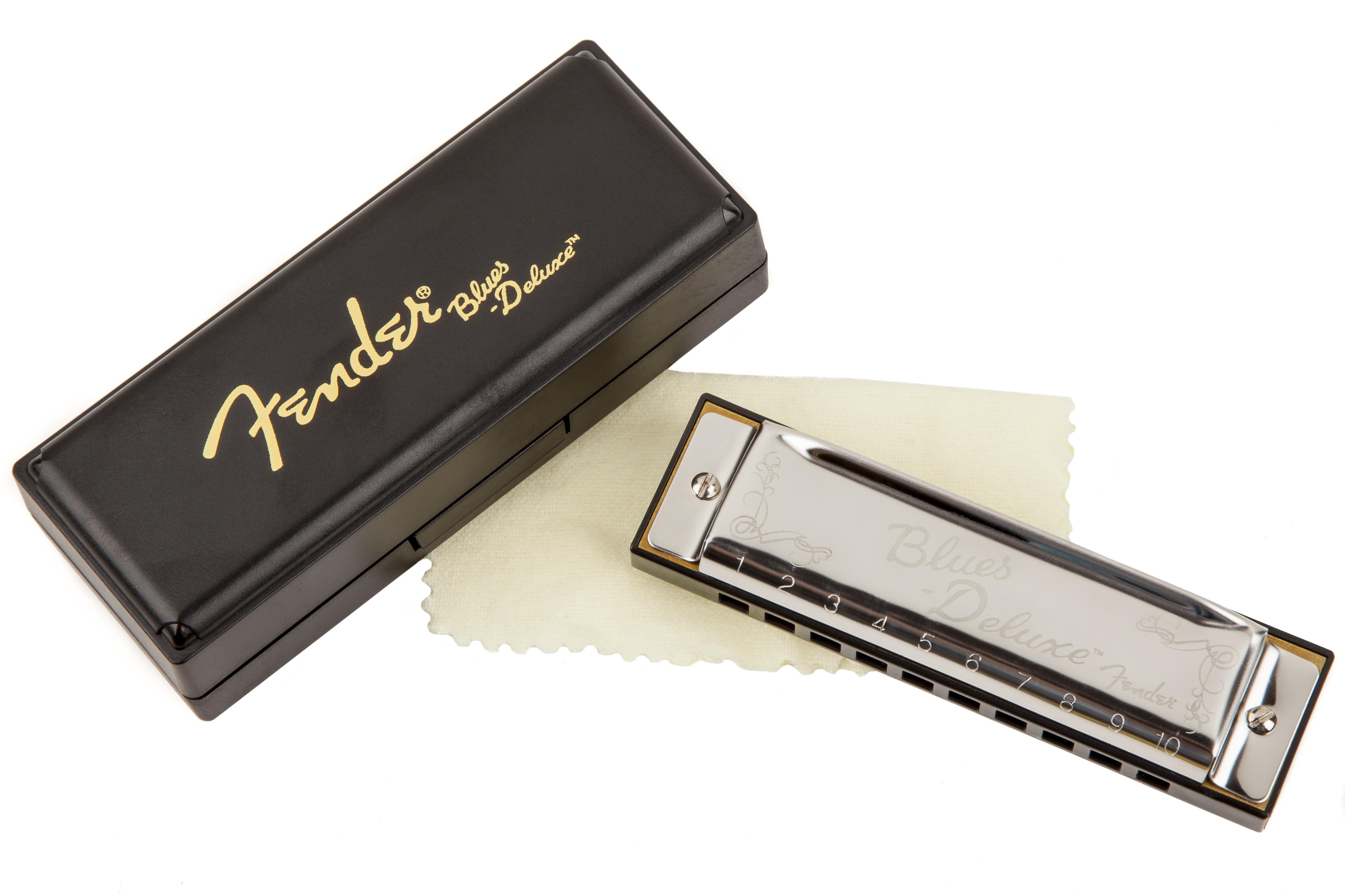 

Губная гармошка FENDER Blues Deluxe Harmonica Key of E, Blues Deluxe Harmonica Key of E