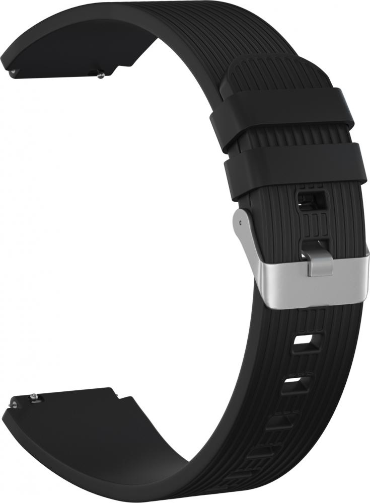 

Ремешок силиконовый GSMIN Italian Collection 22 для Amazfit GTR 2 Classic (Черный), Ремешок силиконовый GSMIN Italian Collection 22 для Amazfit GTR 2 Classic