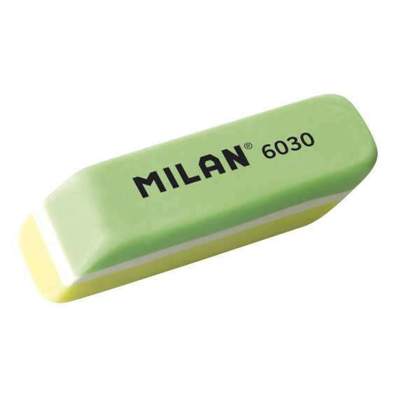 

Ластик классический Milan пластиковый 6030, Разноцветный
