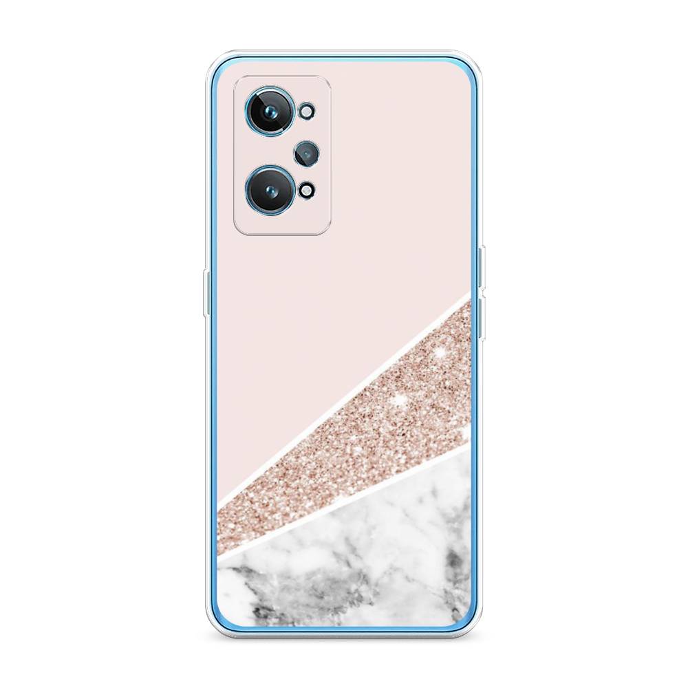 

Чехол на Realme GT 2 "Блестящий розовый мрамор", 258550-3