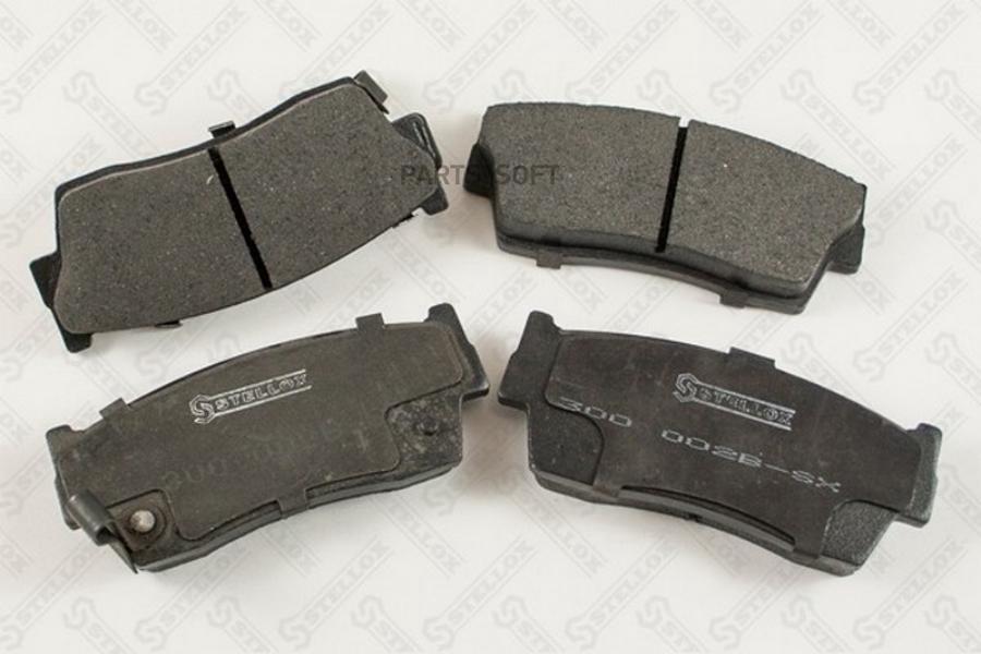 

Тормозные колодки Stellox 300002BSX