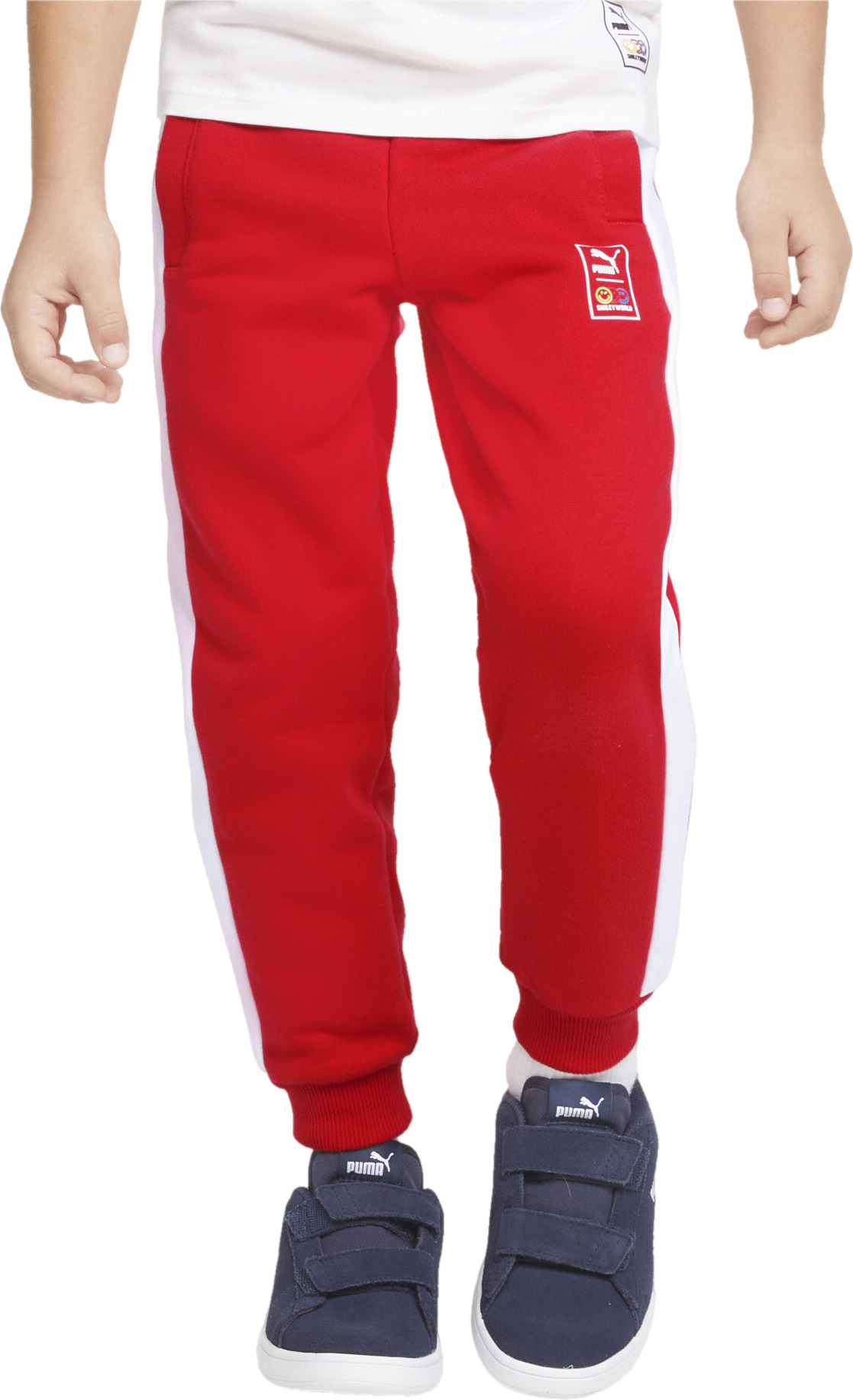 Брюки детские PUMA X Sw T7 Track Pants Tr Cl красный, 110
