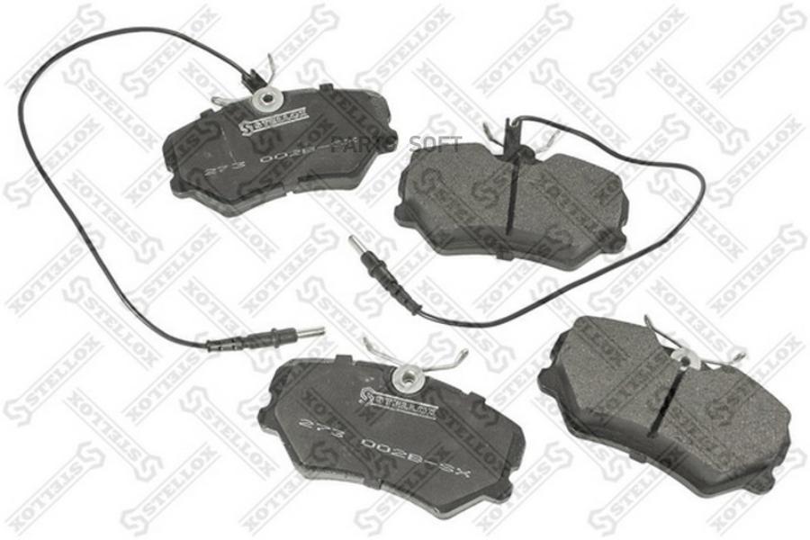 

Тормозные колодки Stellox 273002BSX