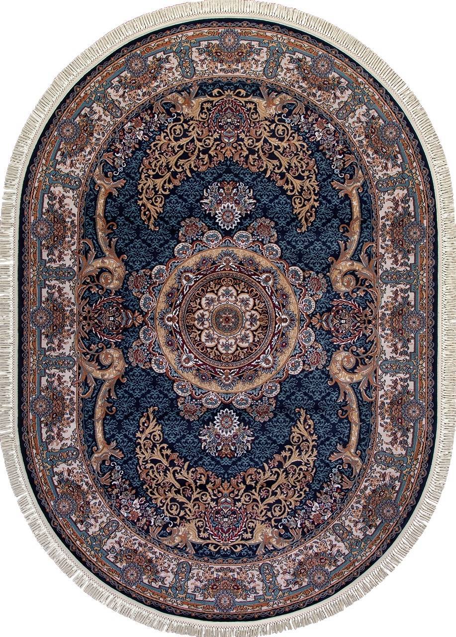 

Ковер SHAHREZA D728 DARK NAVY Овал