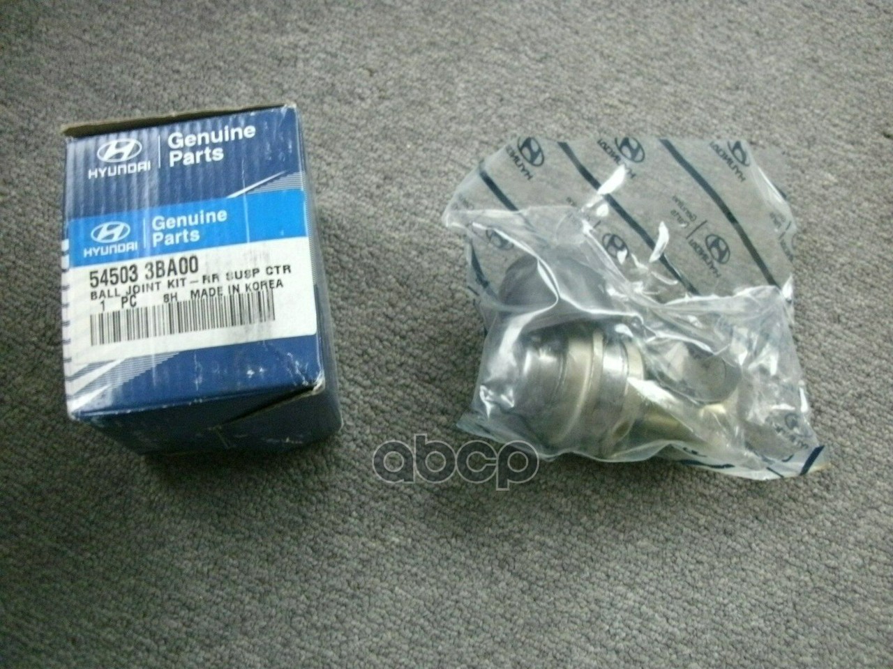 

Опора Шаровая(Комплект С Пыльником И Кольцом) (545032ba00) [Org] Hyundai-KIA арт. 545033BA