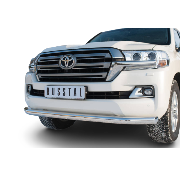 

Защита переднего бампера d76 (секции) (кроме Executive) для Toyota LC 200 2015
