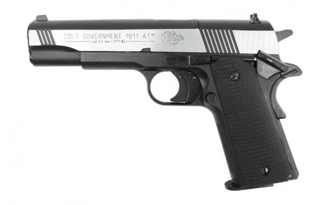Пневматический пистолет Umarex Colt Government M1911 A1 Dark OPS