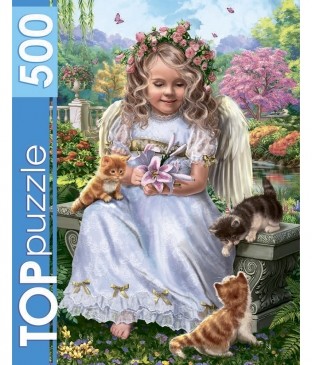 фото Пазлы "toppuzzle. нежный ангел", 500 элементов