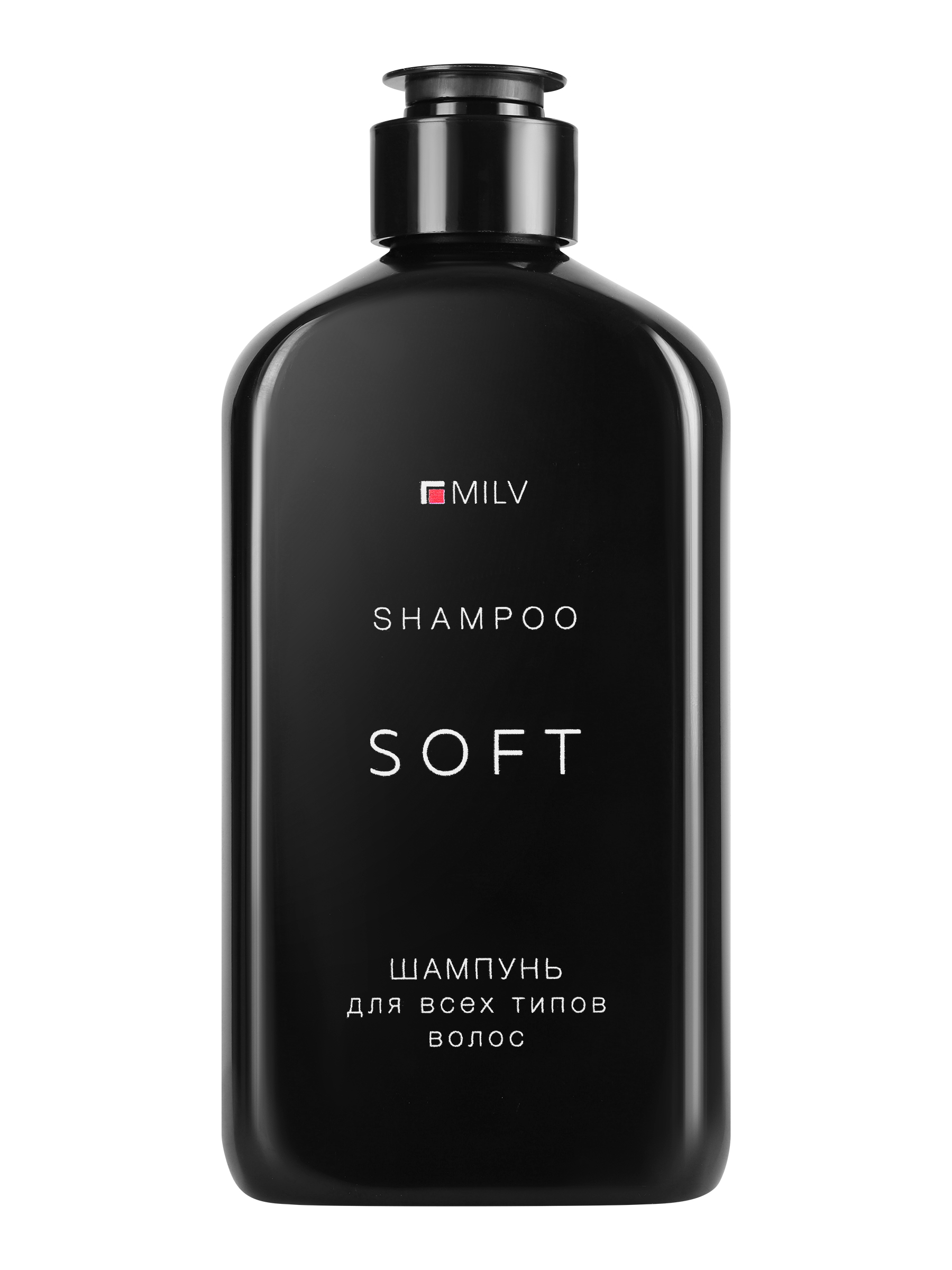 Мягкий шампунь Milv SOFT для всех типов волос 340 мл