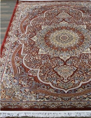 

Ковер SHAHREZA d415 RED ворс 9 мм Полипропилен 2,8x3,7 м