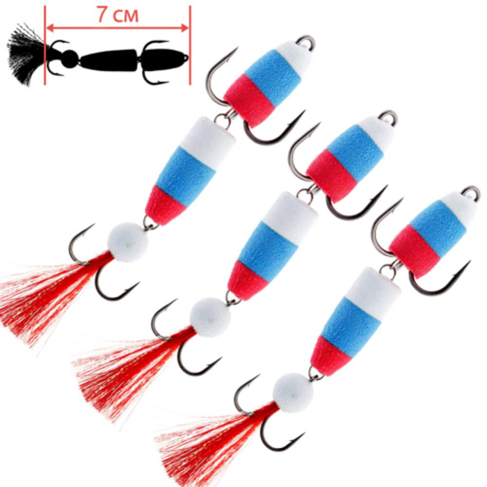 

Мандула Next Mandula S 7см. №070 3шт.