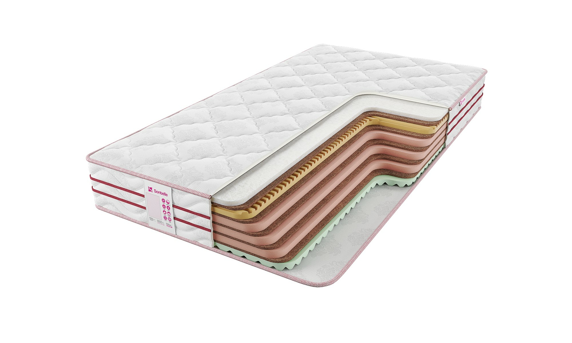 

Матрас Sontelle Solo Reflex Medium 125х190, Solo Reflex Medium
