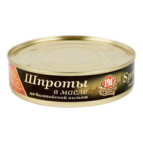 Шпроты Русский рыбный мир в масле 160 г