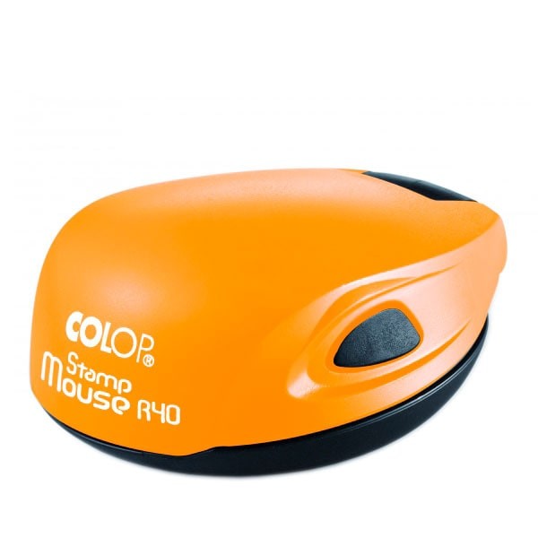 фото Оснастка для круглой печати colop stamp mouse r40 d-40mm orange color