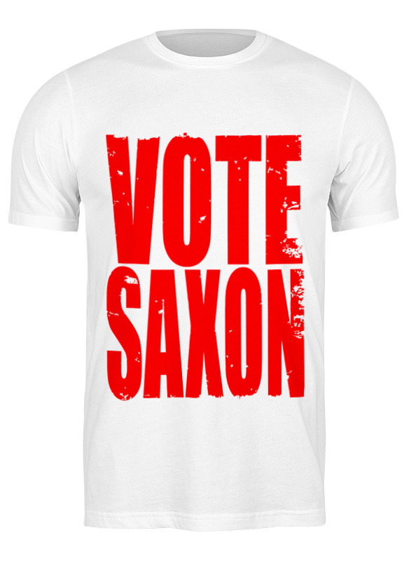 

Футболка мужская Printio Vote saxon (doctor who) белая S, Белый, Vote saxon (doctor who)