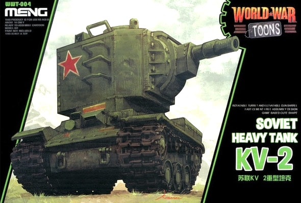 фото Сборная модель meng советский тяжёлый танк kv-2 wwt-004 meng model