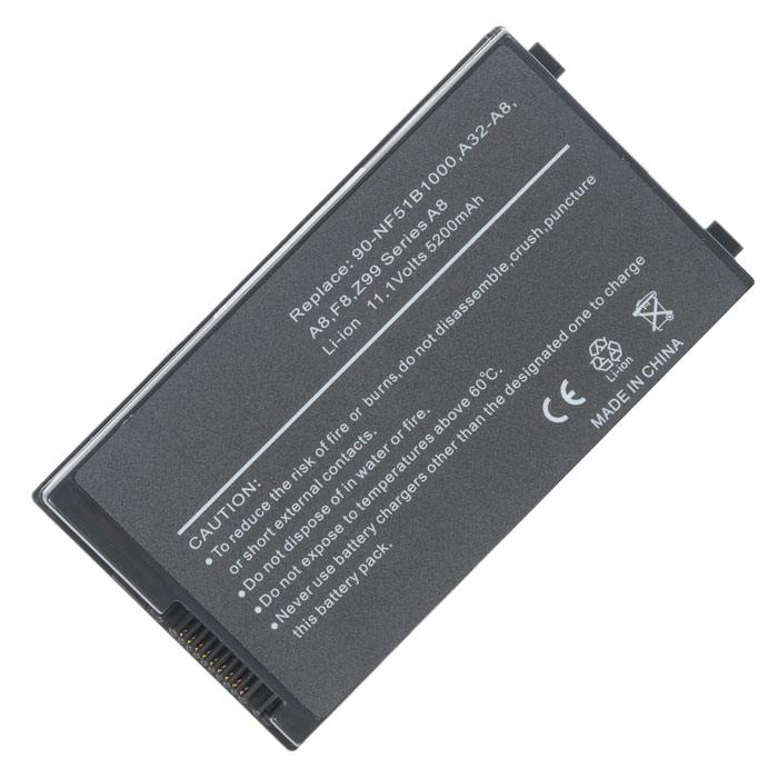 

Аккумулятор для ноутбука Asus 5200mAh, 11.1V, A32-A8