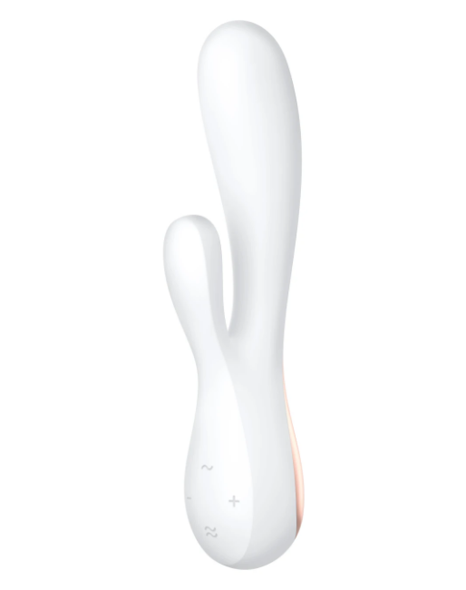 фото Вибромассажер-кролик satisfyer mono flex белый