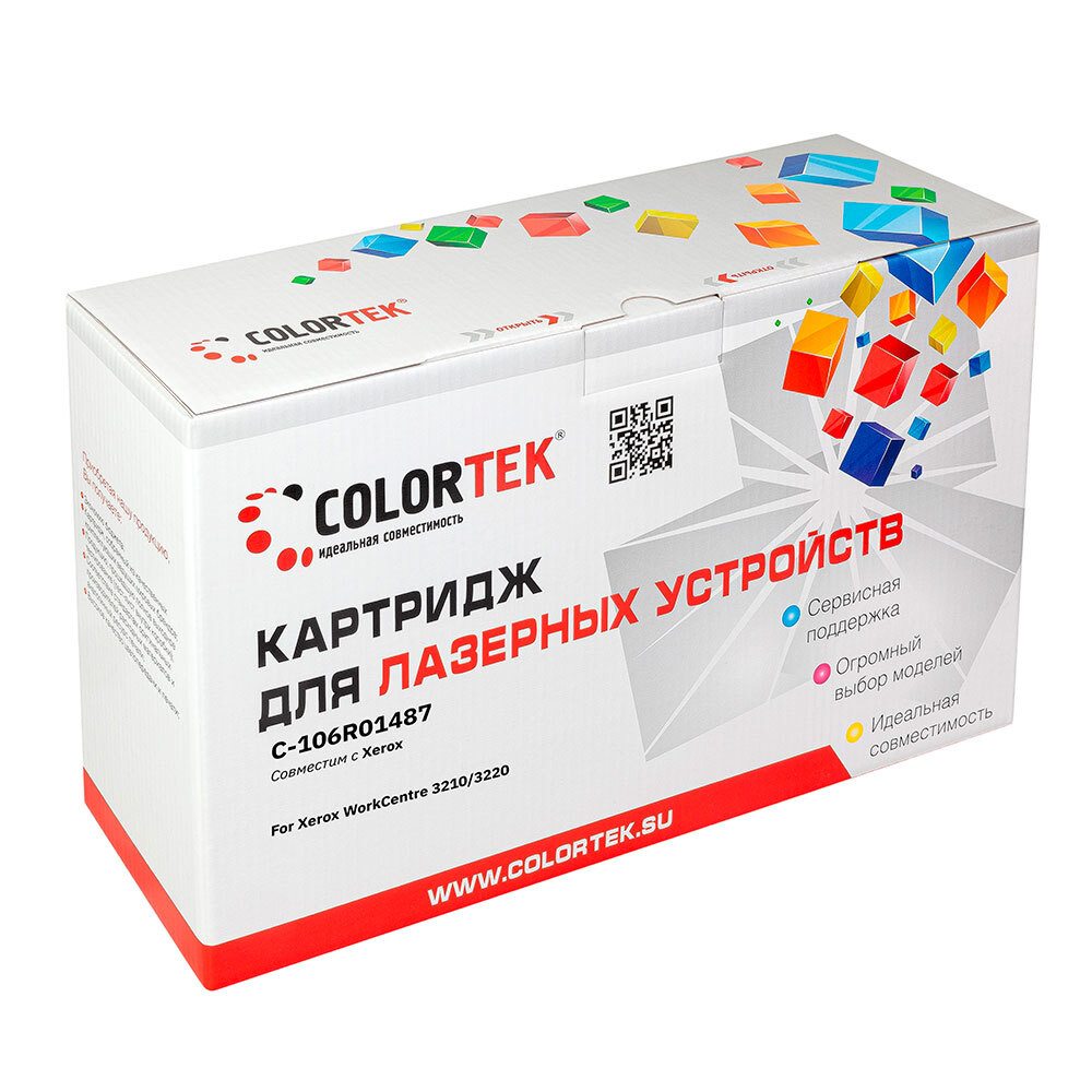 

Картридж для лазерного принтера Colortek (21581) черный, совместимый
