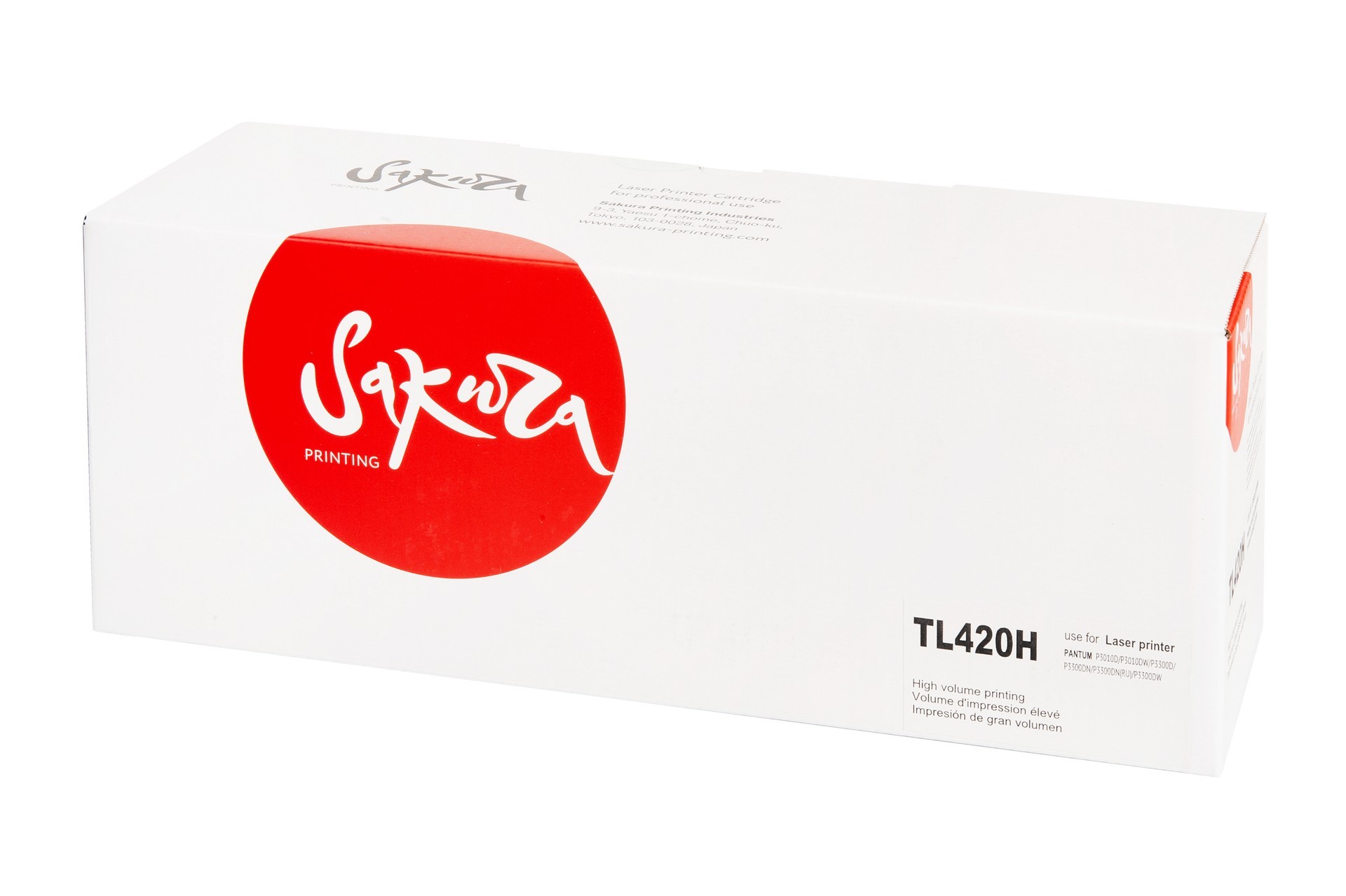 

Картридж для лазерного принтера Sakura TL420H, черный