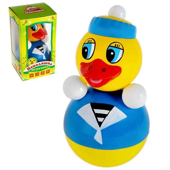 Неваляшка Неваляшки-Котовск Утёнок 22 см 6C-006