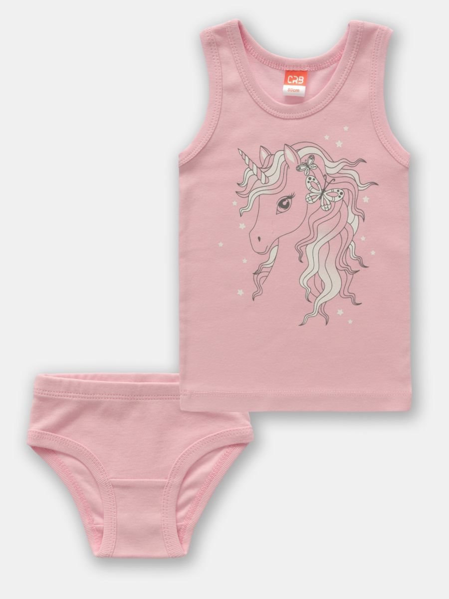 Комплект нижнего белья Cherubino CWMG 30024-27 розовый, 122