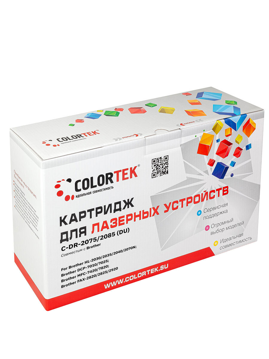 фото Картридж для лазерного принтера colortek (10937) прозрачный, совместимый