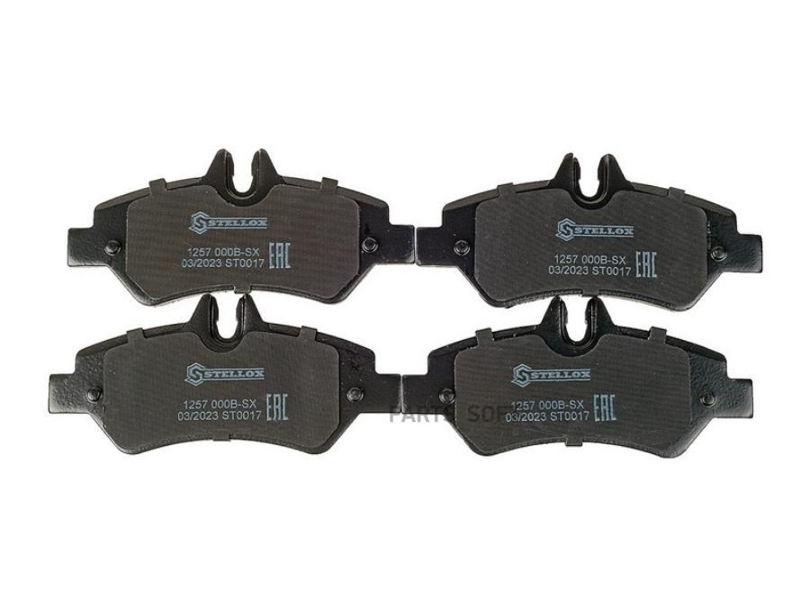 

Тормозные колодки Stellox 1257000BSX