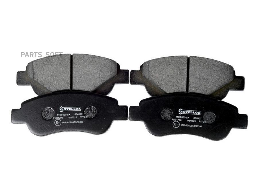 

Тормозные колодки Stellox 1188000SX
