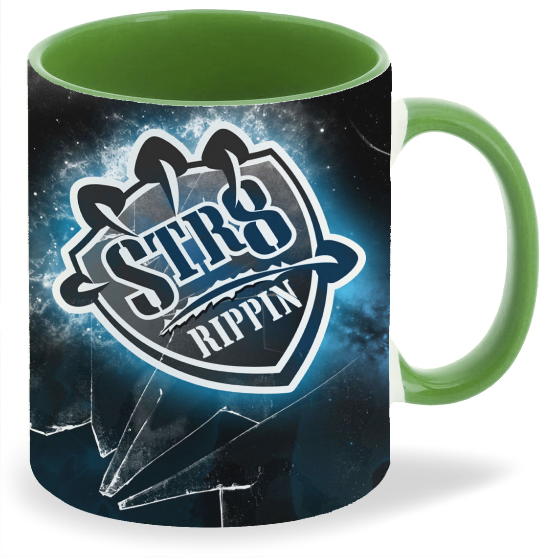 

Кружка CoolPodarok STR8 rippin Логотип, STR8 rippin Логотип