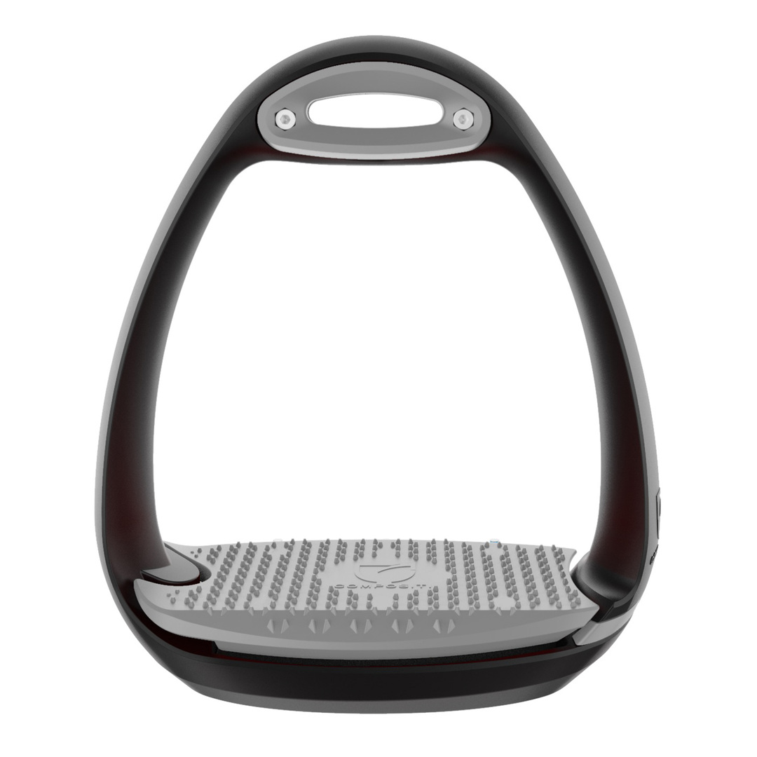 Стремена пластиковые Shires Eole AirSoft, черный, пара