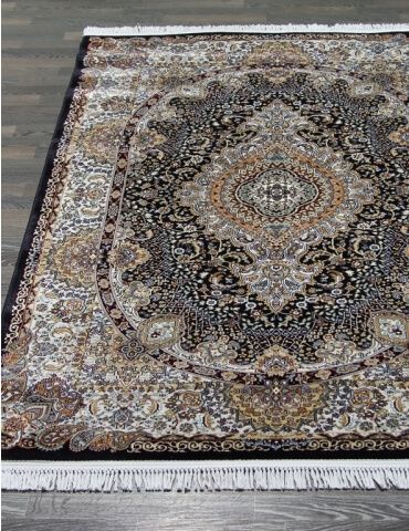 

Ковер SHAHREZA d414 NAVY ворс 9 мм Полипропилен 2x2,85 м