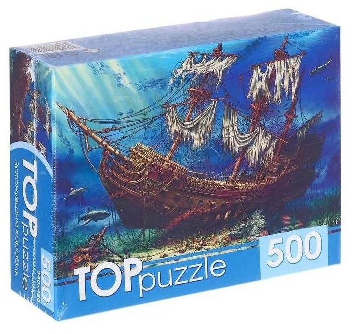 

Пазлы "Toppuzzle. Затонувший корабль", 500 элементов