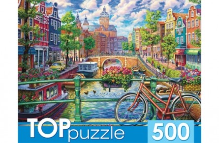 

Пазлы "Toppuzzle. Мосты Амстердама", 500 элементов