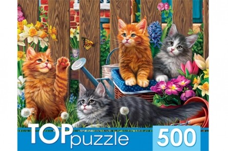 

Пазлы "Toppuzzle. Котята мейн-кун", 500 элементов