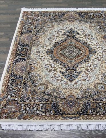 

Ковер SHAHREZA d414 CREAM-NAVY
