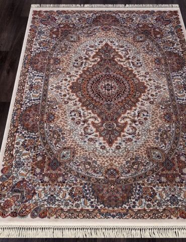 

Ковер SHAHREZA d414 CREAM ворс 9 мм Полипропилен 2,4x5 м