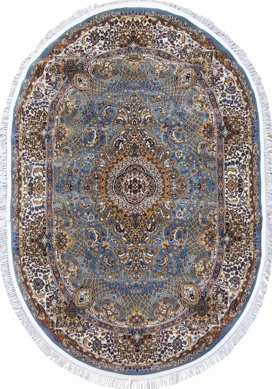 

Ковер SHAHREZA d414 BLUE Овал