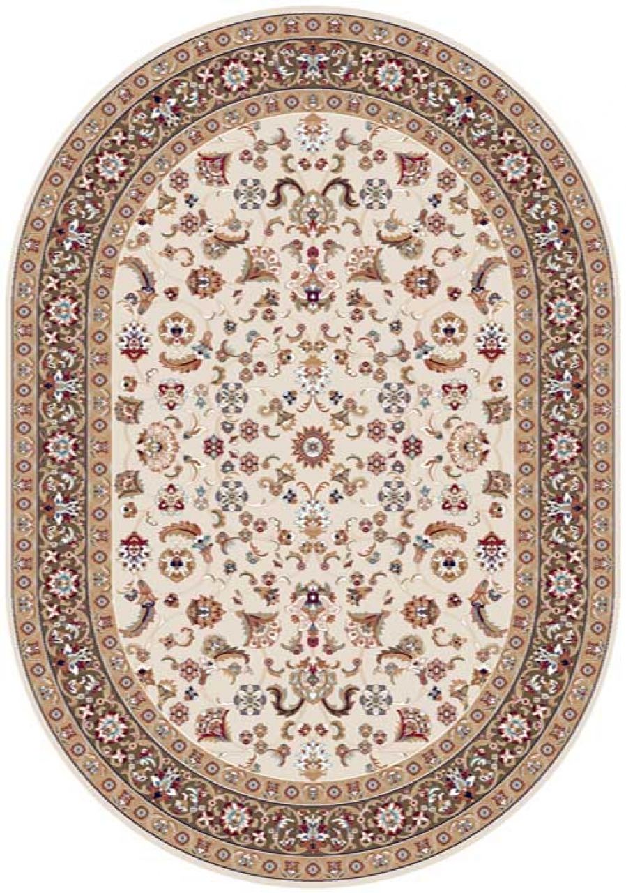 

Ковер SHAHREZA d210 CREAM-BROWN 2 Овал