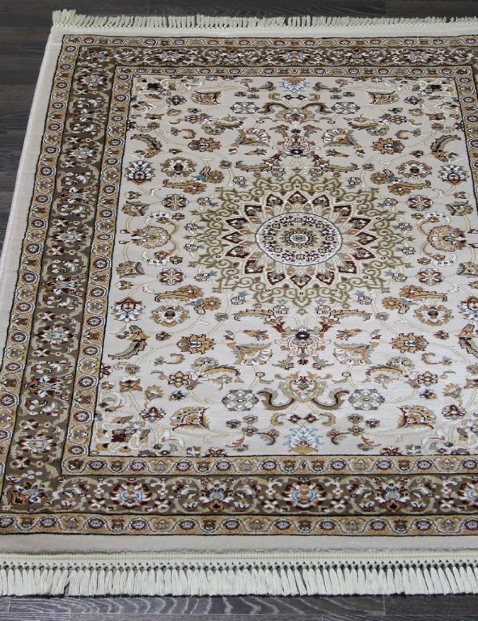 

Ковер SHAHREZA d210 CREAM-BROWN ворс 9 мм Полипропилен 2,4x4 м