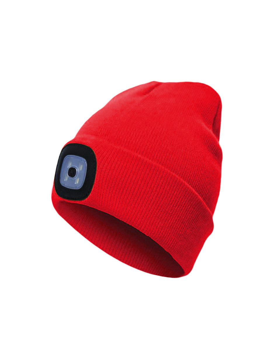 

Фонарь налобный на шапке КОСМОС KOCHat_red