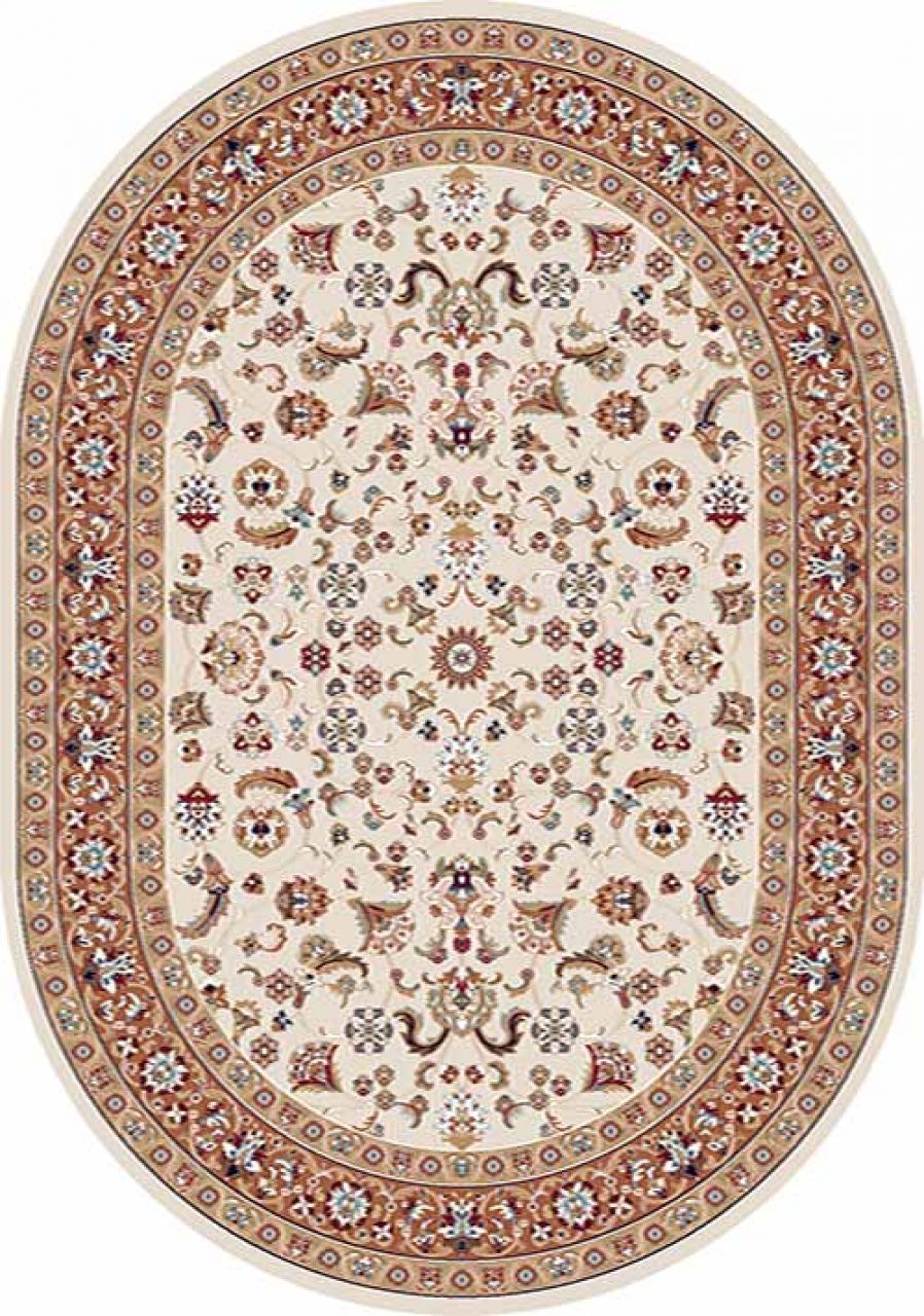 

Ковер SHAHREZA d210 CREAM TERRA2 Овал ворс 9 мм Полипропилен 1,6x2,2 м