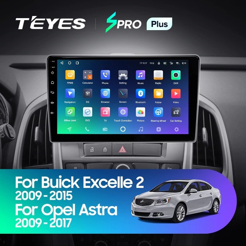 Штатная магнитола Teyes SPRO Plus 432 Opel Astra J 2009-2017 3450000₽