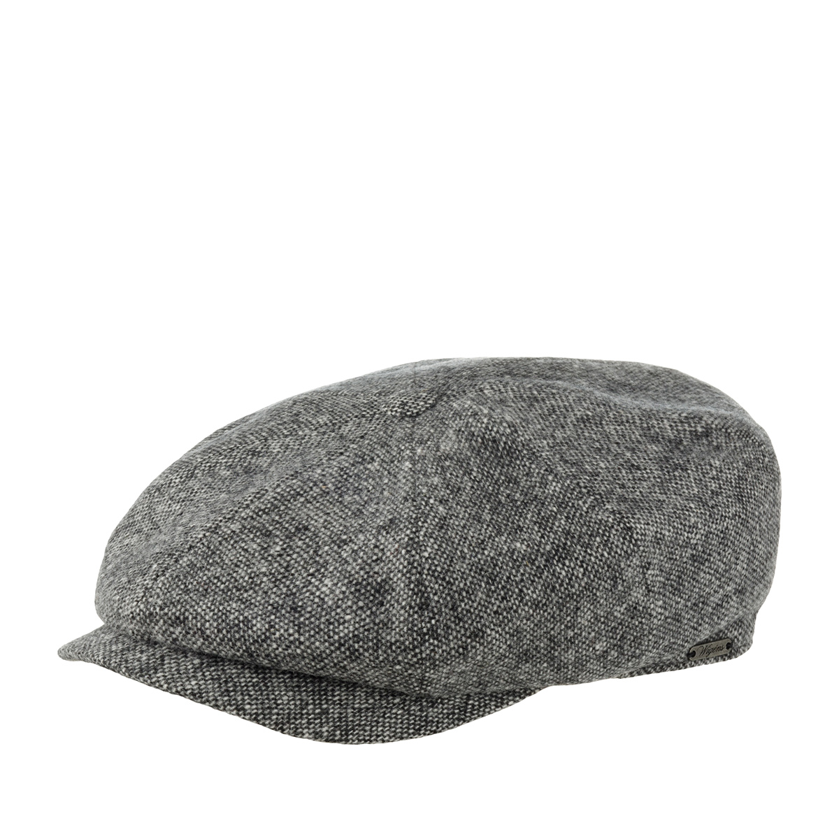 

Кепка восьмиклинка унисекс Wigens 101976 NEWSBOY RETRO CAP черная, р, Серый, 101976 NEWSBOY RETRO CAP