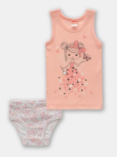 Комплект нижнего белья Cherubino CWMG 30022-47 коралловый, 116