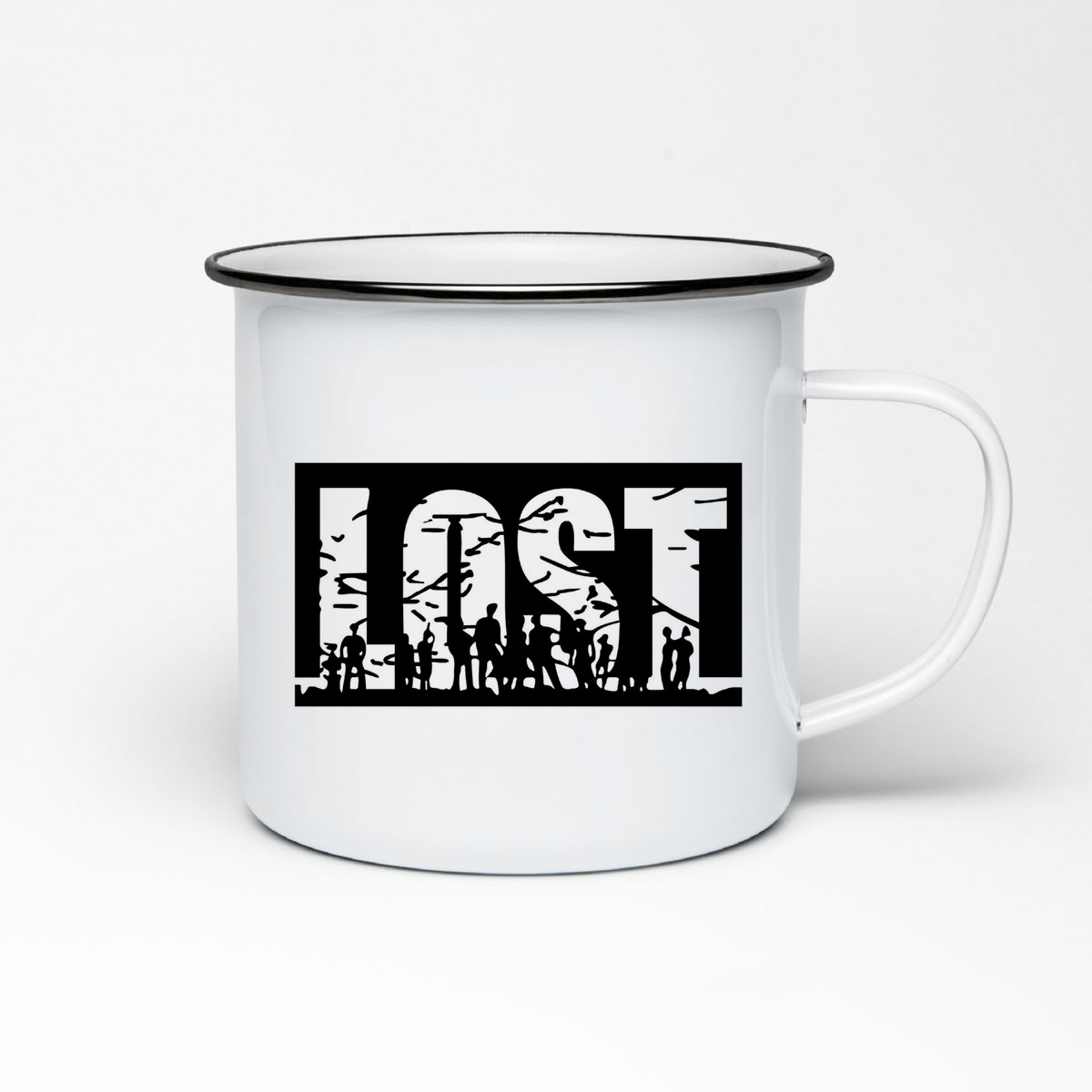 

Кружка металлическая CoolPodarok Lost