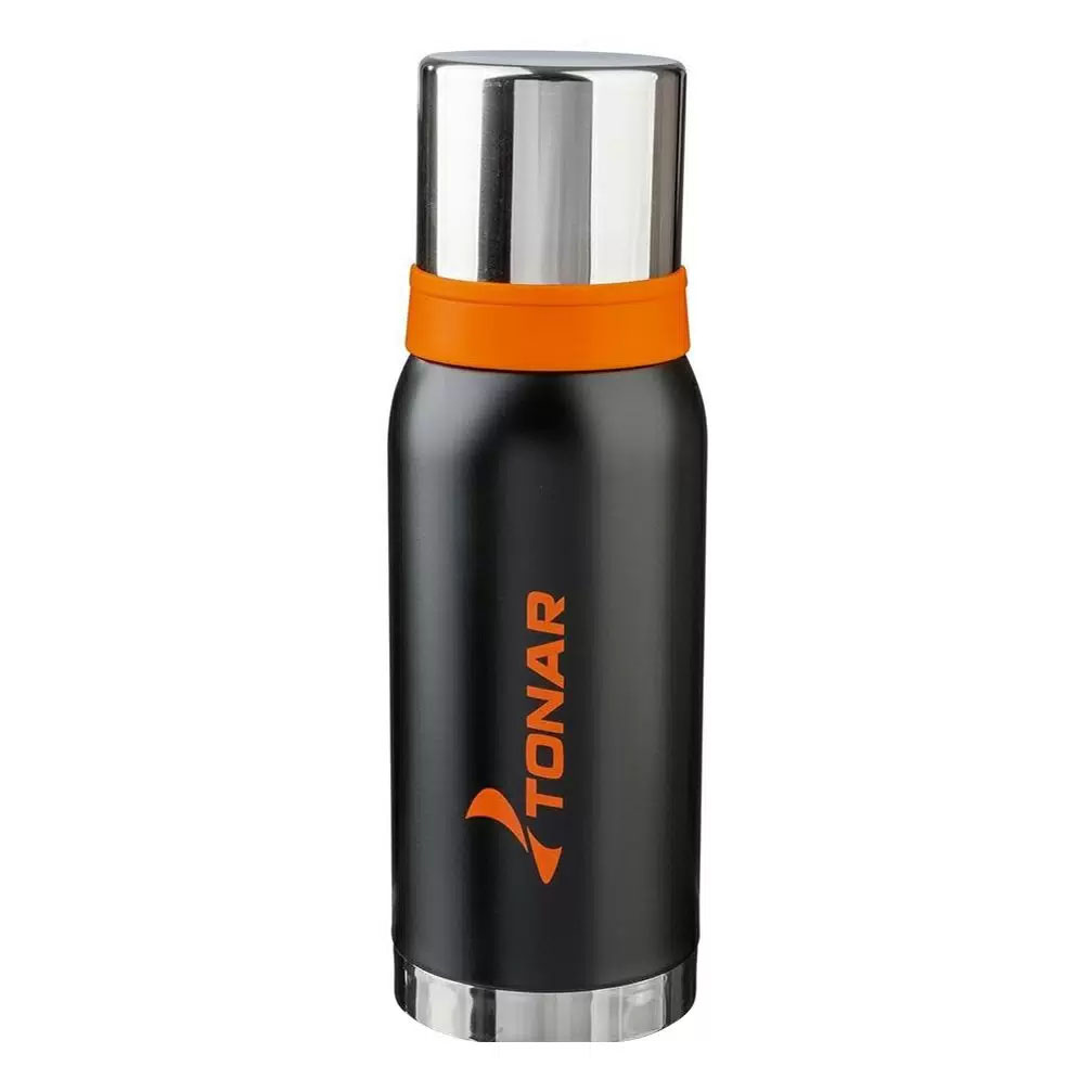 

Термос Тонар для напитков с чашкой черный 1 л, HS.TM-039C