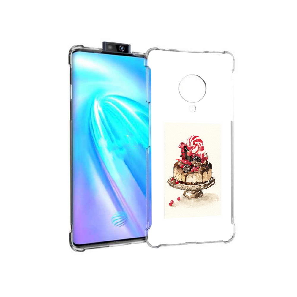 

Чехол MyPads Tocco для Vivo NEX 3 вкусный торт (PT136035.381.262), Прозрачный, Tocco